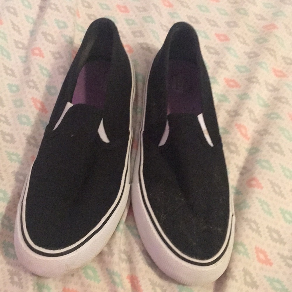 Mossimo Black Slip Ons